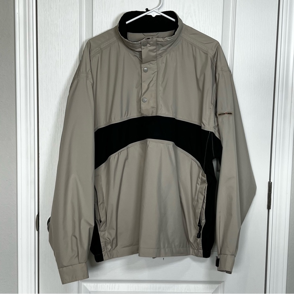 Cutter & Buck Men’s Pullover Waterproof Outdoor Golf Jacket Size Large